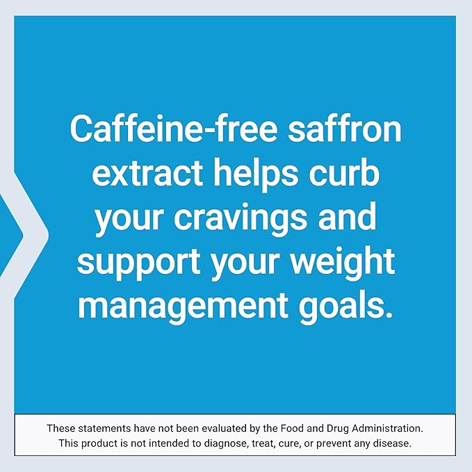 Life Extension Optimized Saffron, Saffron Extract, Saffron Supplement That Helps You Fight The urge to Snack, Non-GMO, Gluten-Free, Vegetarian, 60 Vegetarian Capsules