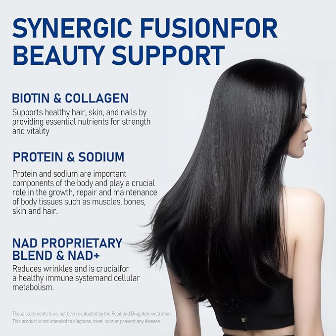 Biotin Supplement for Supports Healthy Hair, Skin & Nails, Hair Growth Vitamins for Women and Men, Promotes Natural Growth & Thickness | Supports Reduce Wrinkles 60 Servings