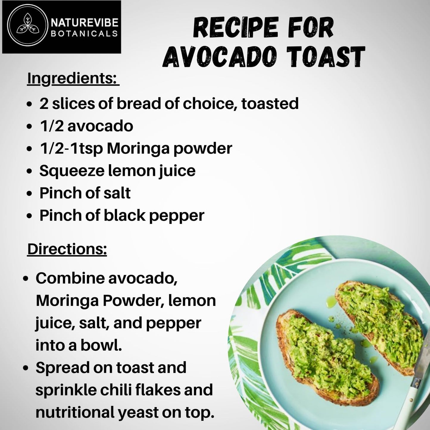 Naturevibe Botanicals Moringa Powder 5lbs | Made with Premium Quality Moringa Oleifera Leaf | Non GMO Gluten Free Vegan | Multi-Vitamin | Great in Drinks and Smoothies | 5 Pound Bulk Bag