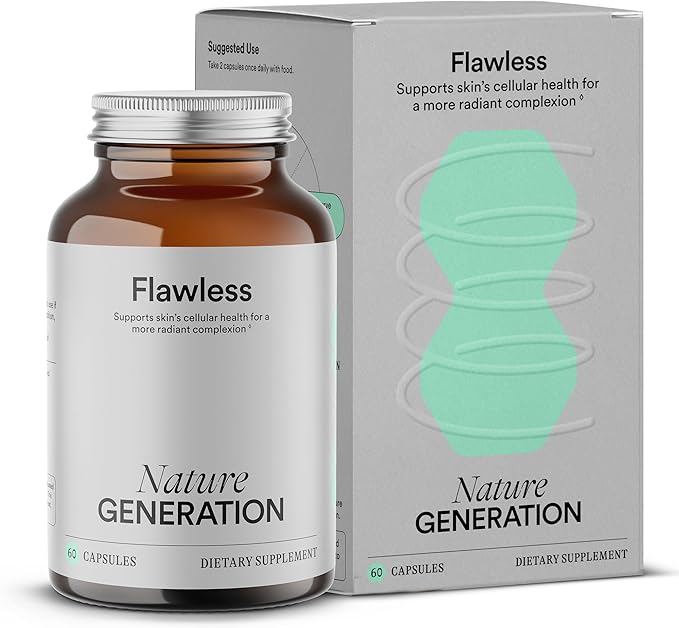 Organic Vegan Collagen Builder - Vitamin C, Trans-Resveratrol and Astaxanthin Supplement for Whole Body Collagen Support - Skin Elasticity, Hydration & Radiance - 60 Capsules