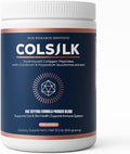 SRILabs ColSilk Unflavored Hydrolyzed Collagen Powder with Colostrum and Polypodium - Skin, Hair, Nails, Gut Health and Joint Support - One Scoop Daily | 1 Month Supply