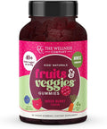 The Wellness Company Kids Naturals Fruits & Veggie Gummies – Daily Nutrition Support | 60ct (1 Month Supply)
