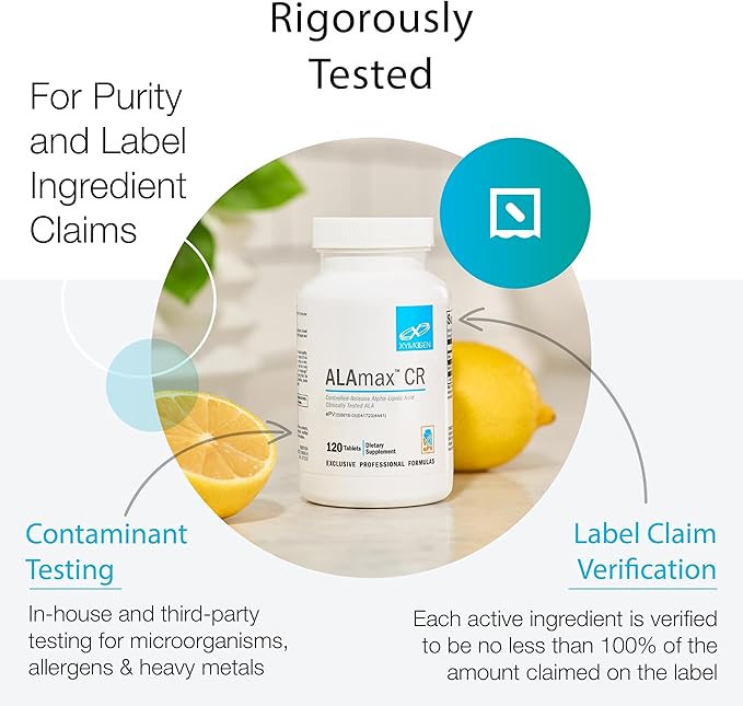 XYMOGEN NiaVasc Niacin 500mg - Sustained-Release Niacin for a Lesser Flushing Effect - Supports The Maintenance of Healthy Blood Lipids (360 Time-Release Tablets)