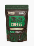 Immunity Mushroom Coffee (60 Servings) Mental Focus Plus Wellness Boost for Immune System Support - Chaga, Reishi & Vitamins C, D3, and Zinc, Mixed with Gourmet 100% Arabica Instant Coffee