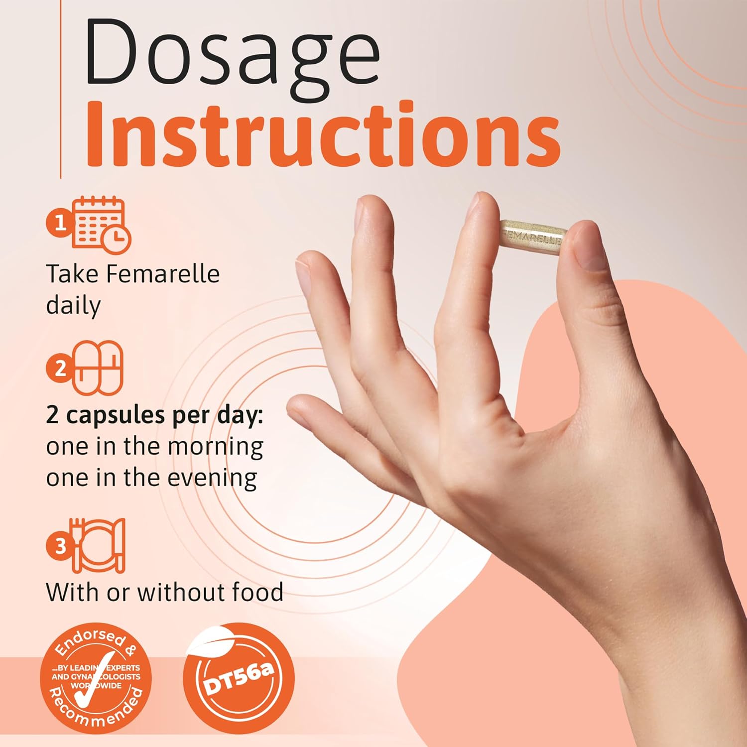 Femarelle® Unstoppable –Dietary Supplement for Women – Supporting Bone, Muscles and Joints & Vaginal Health – 56 Capsules – Non-Hormonal – Clinically Studied