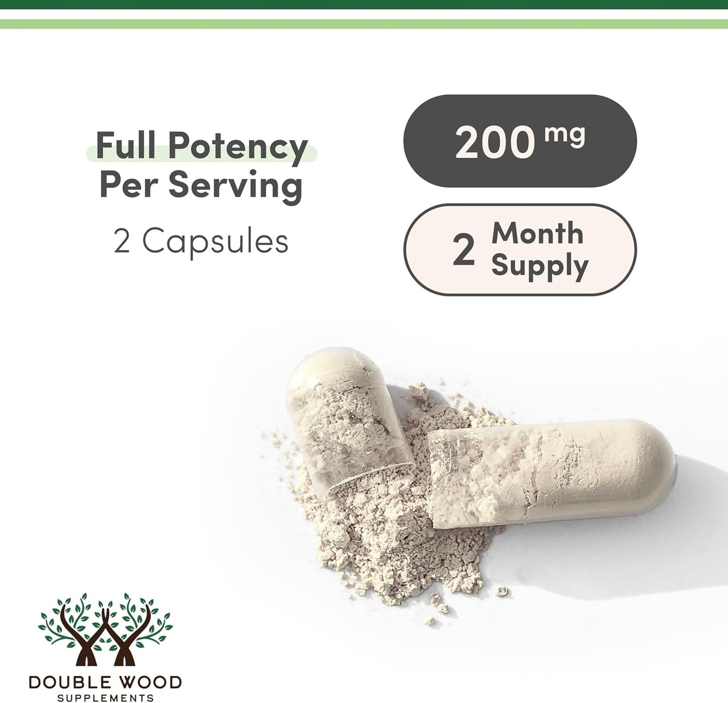 Nattokinase Supplement 4,000 FU Servings, 120 Capsules (Derived from Japanese Natto) Systemic Enzymes for Cardiovascular and Circulatory Support by Double Wood