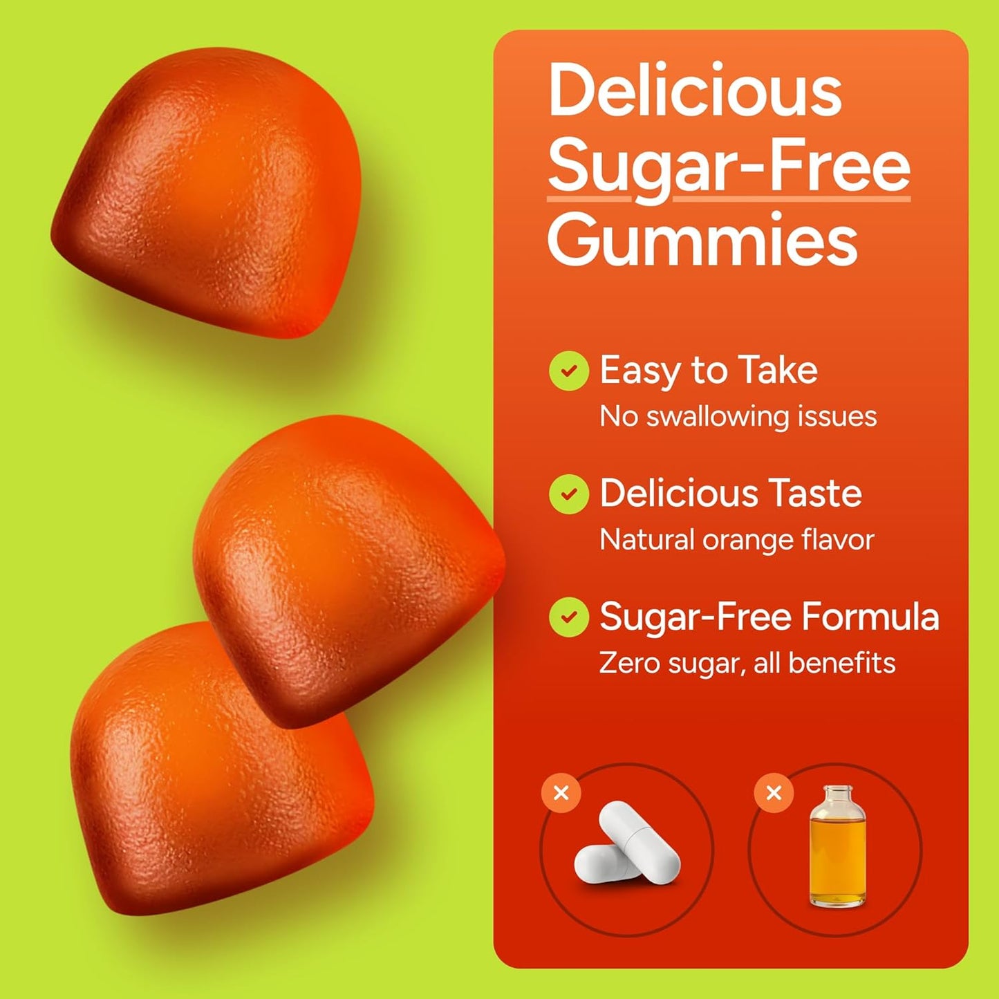 Sugar-Free Pumpkin Seed Oil Gummies (4,000mg/serving) Pumpkin Seed Oil for Hair Growth, Youthful Skin, Prostate Health, Immune & Urinary Tract Support-Natural Source of Essential Fatty Acids-60 Chews