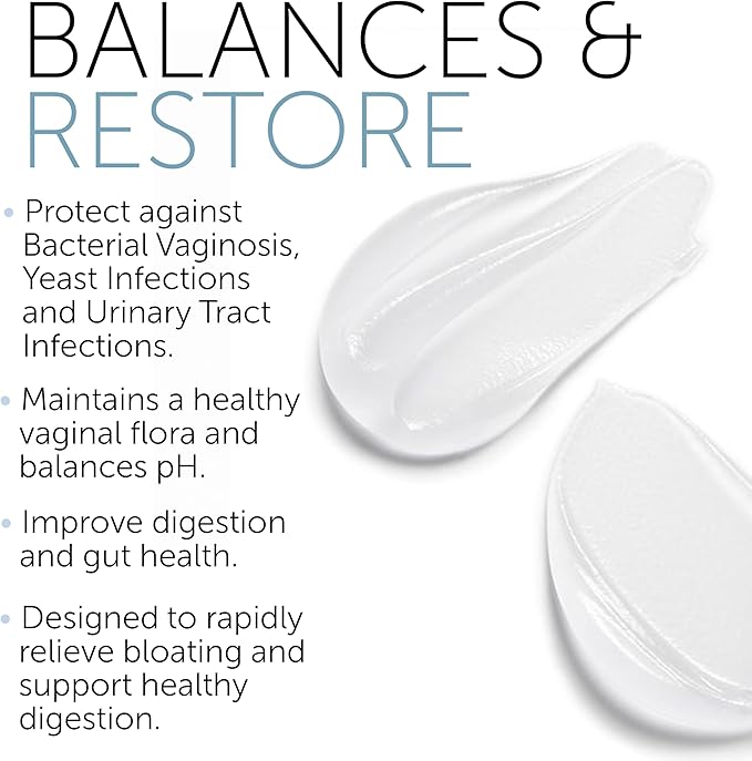 Vaginal Probiotics for Women | Feminine Care | pH Balance for Women | Yeast Infection Care | Bacterial Vaginosis Treatment | Defense Against Burning and Excess Discharge | 10 Pre-Filled Applicators