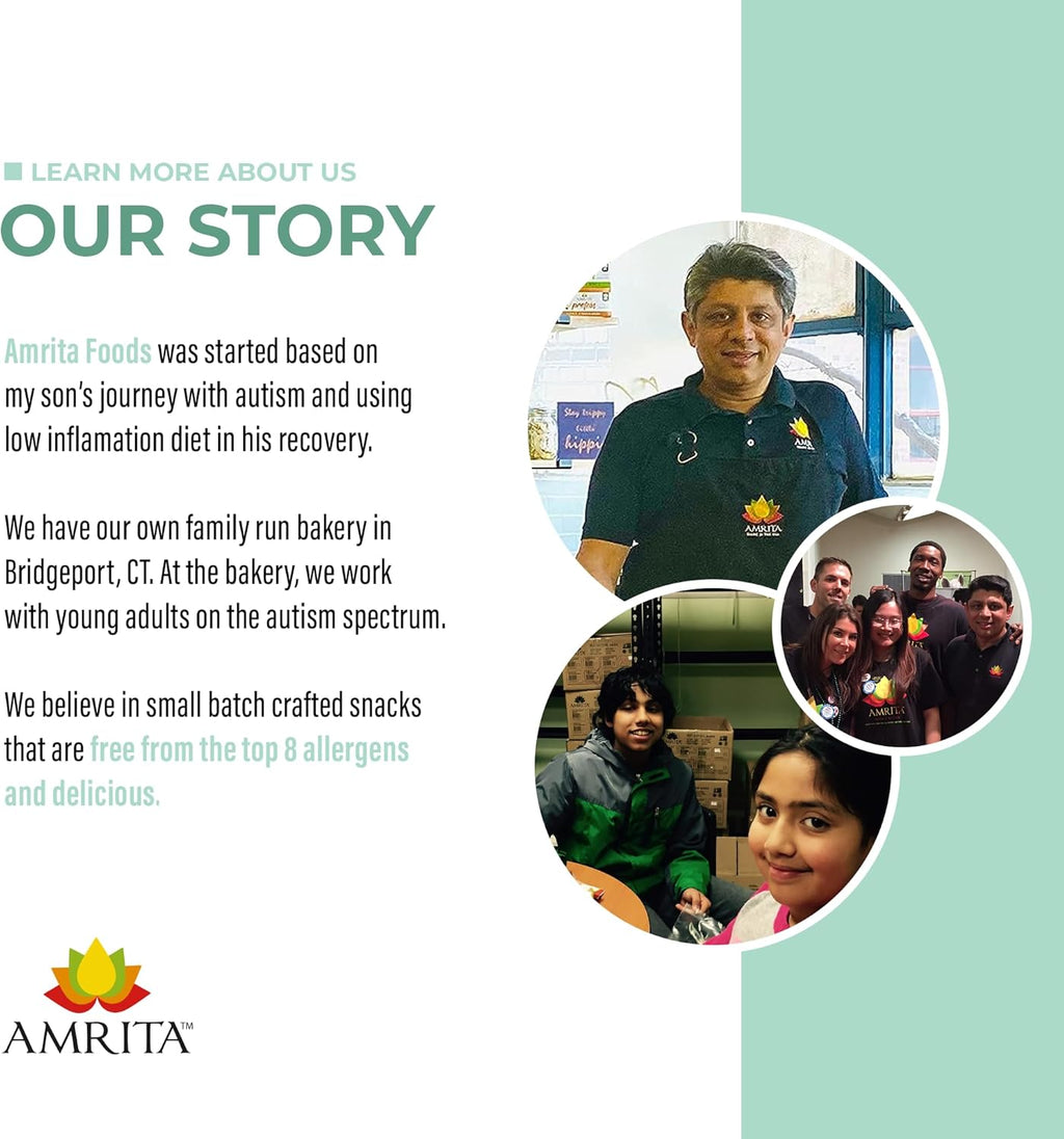 Amrita Nut Free 6 Flavor Variety Vegan Protein Bars | 11g to 12g Plant-Based Protein Bar | Peanut Free, Gluten Free, and Dairy Free | Low Sugar, High Fiber, Healthy School-Safe Snacks