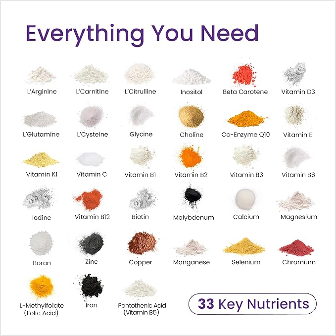 Proceive Max Tailored Fertility Supplement for Women, Pre Conception Vitamins, Minerals, and Amino Acids with Vitamin D, Zinc, Myo Inositol, and Folate, 30 Vegan Drink Mix Packets, Orange Flavor