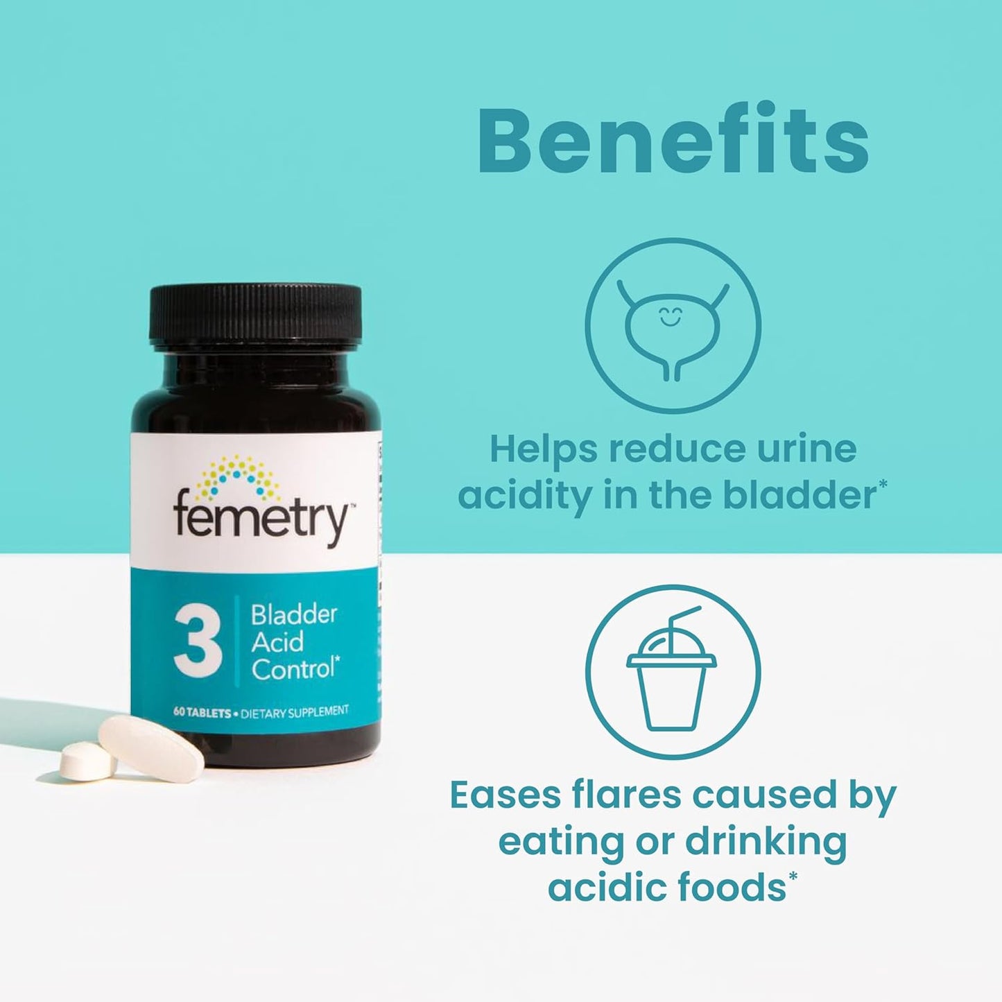 Femetry Bundle — Urinary & Bladder Support Kit: Urinary Cleanse & Flora Balance, Bladder Daily Comfort & Bladder Acid Control – IC/BPS UTI Relief, Clinically Formulated by Urogynecologists