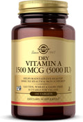 Solgar Dry Vitamin A 1500 mcg (5000 IU), 100 Tablets - Supports Healthy Eyes, Skin & Immune System - Non-GMO, Vegan, Gluten Free, Dairy Free, Kosher - 100 Servings