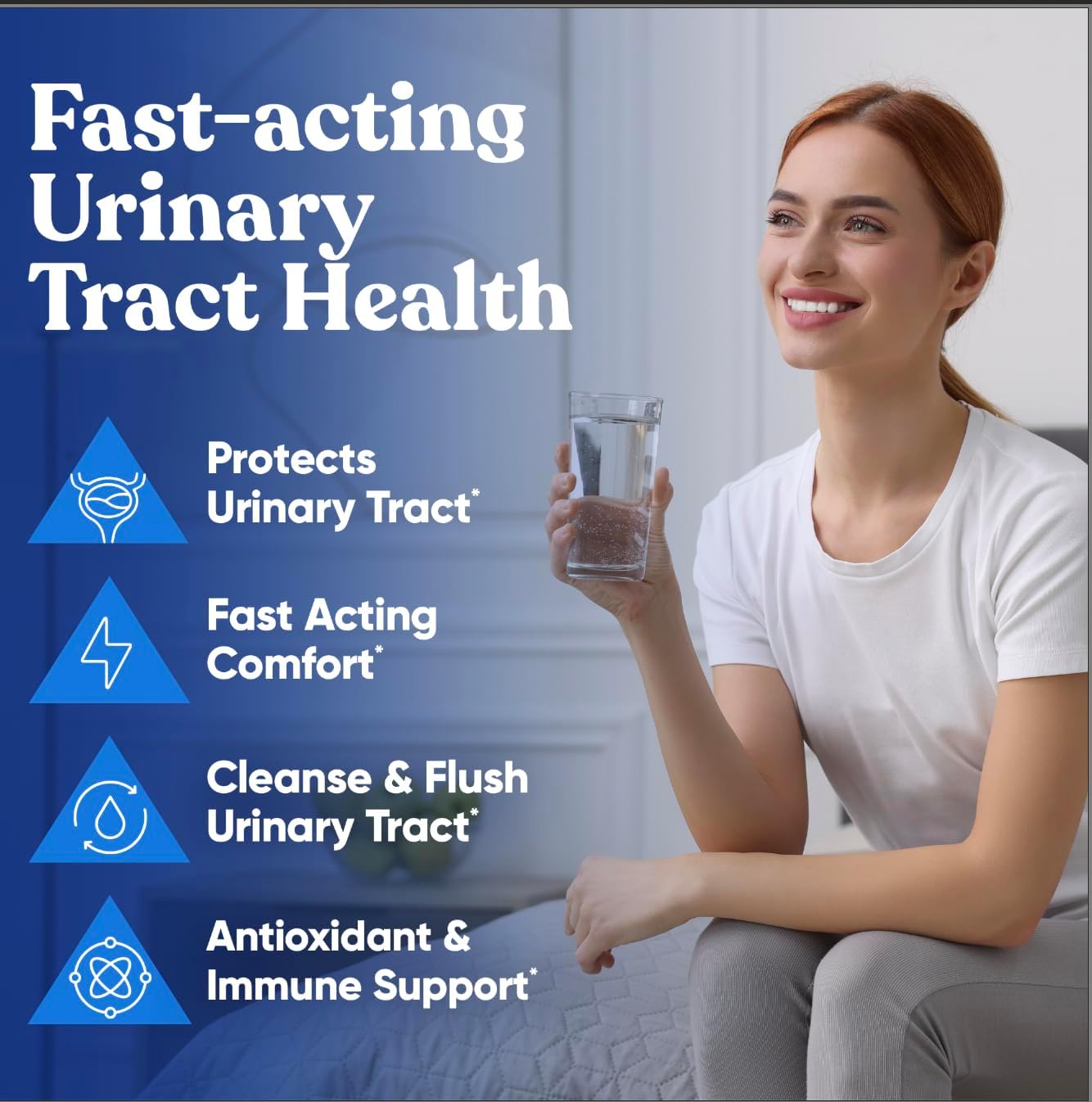 Urinary Harmony D-Mannose Supplement – Urinary Tract Health for Women – Cleanses and Flushes the Urinary System – Potent Clinical Strength Formula with DMannose and Hibiscus – 180 Fast Acting Capsules