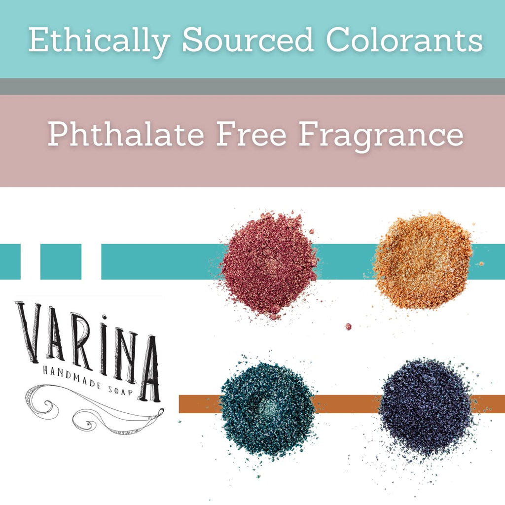 Varina Natural Carnival Variety Bar Soap - Gentle Cleansing for Sensitive Skin, Sweet and Vanilla - 5 Pack