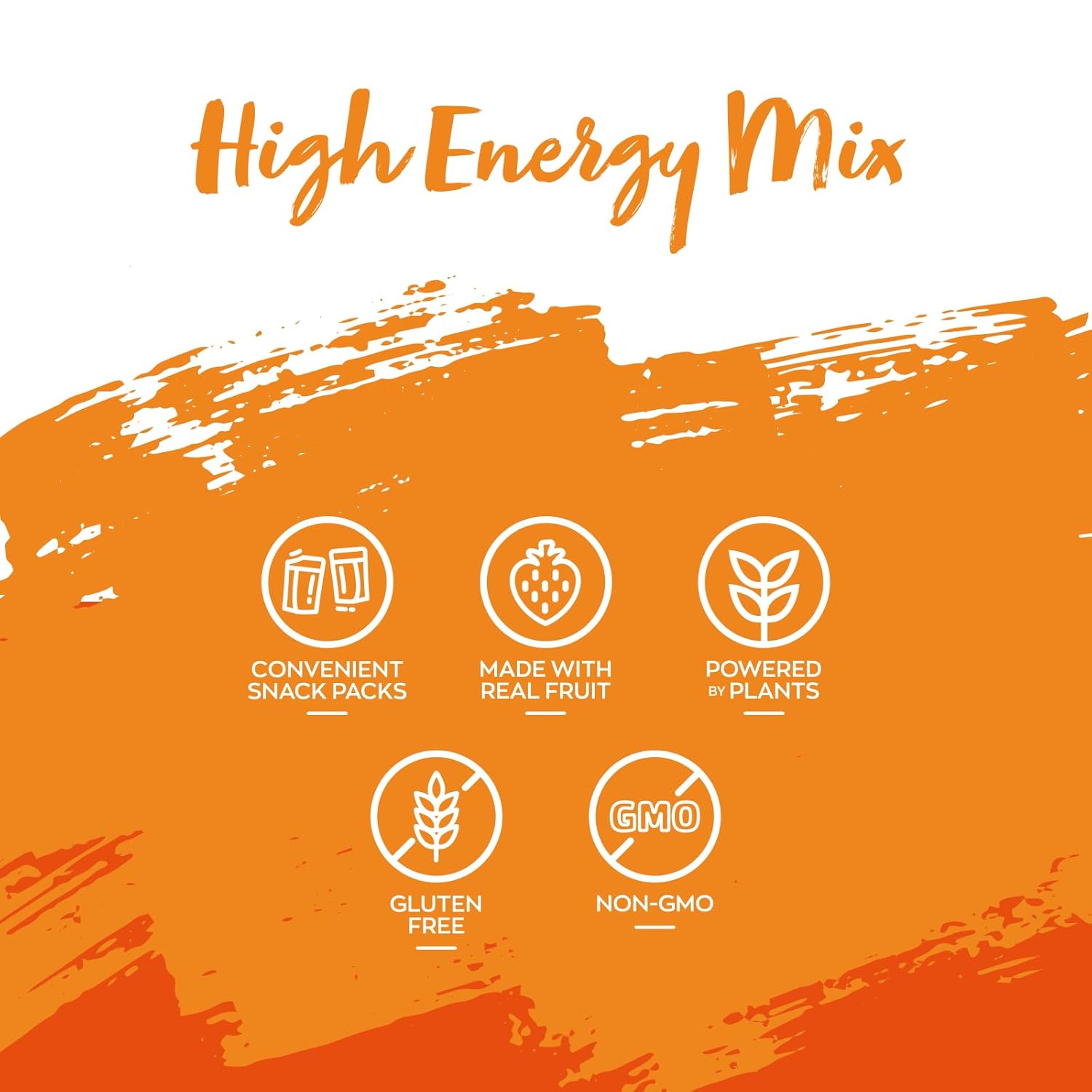 Nature's Garden High Energy Mix, Deluxe Mixed Nuts, Energy Boost, High Energy Trail Mix, Cranberries, Raisins, Almonds, Walnuts, Cholesterol Free, Sodium Free, No Artificial Ingredients – 1.2 Oz Bags (15 Individual Servings)