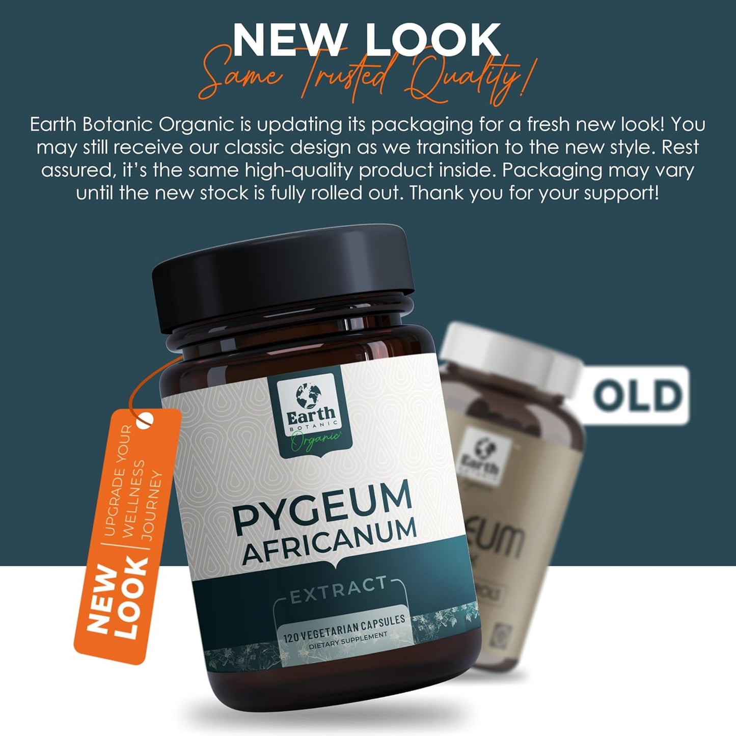 Pygeum Bark Extract 500mg 120 Capsules - Herbal Supplement Supports Prostate Health, Bladder, and Urinary Tract - Men's Health Supplement (Vegetarian, Non-GMO) 4 Months Supply