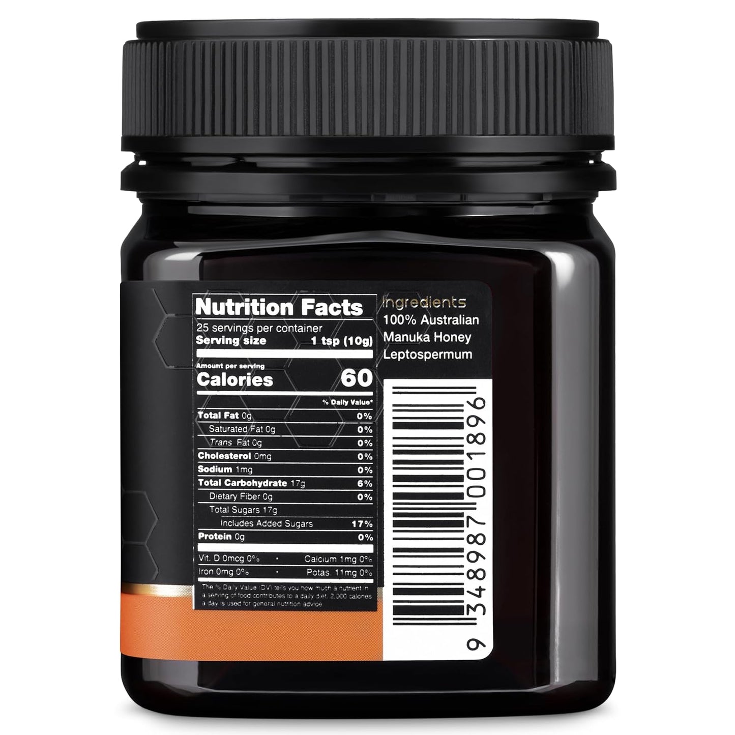 Nature’s Gold Raw Manuka Honey, MGO 829+ | Authentic MGO, Australian Honey, Non-GMO, 100% Pure Genuine Traceable from Hive to Home