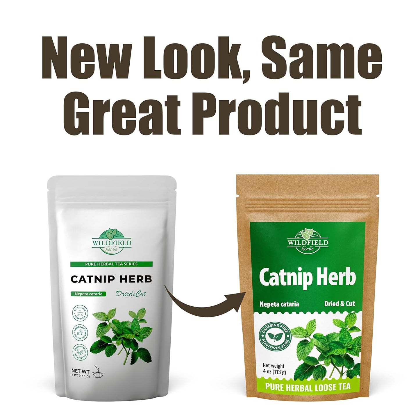 4 oz. Catnip Tea Catnip Herb Tea (Nepeta L.) - 113g Cat Nip Herb Hierba Gatera