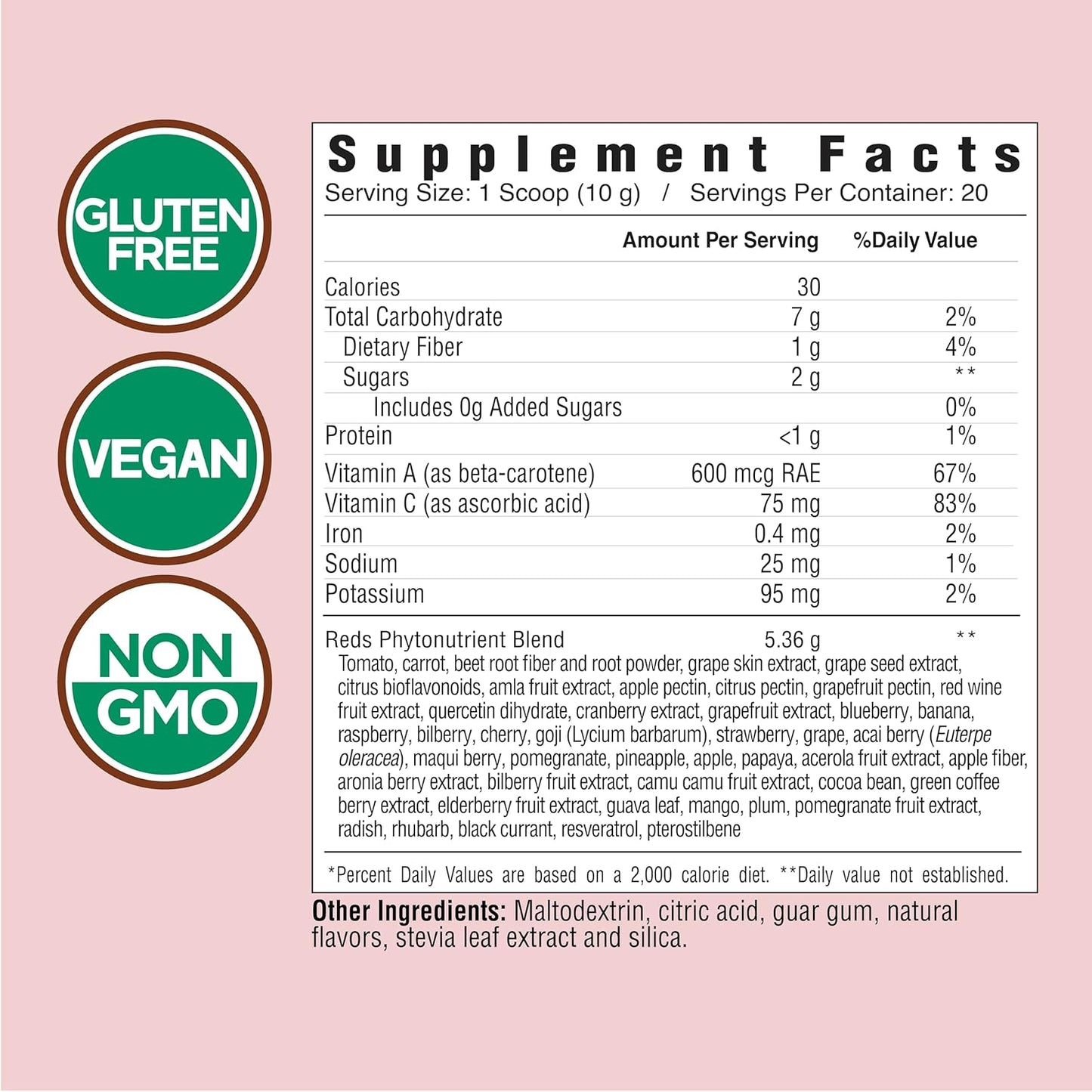 COUNTRY FARMS Super Reds, Energizing Polyphenol Superfood, Over 40 Super Fruits and Berries, Powerful Antioxidants and Polyphenols, Supports Energy, Supports Circulation, 40 Servings, Mixed Berry