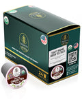 Organic Tulsi Tea Pods with Unsweetened Caffeinated Green Tea Pods for Keurig - Tulsi Green Tea by Teavity (24 Tea Pods)