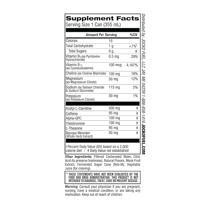 Jocko GO Energy Drink Bundle - Orange & Pink Lemonade (24 Cans) 2 Flavors