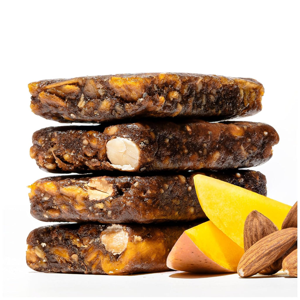 JONESBAR Organic Plant Based Protein Bars | Mango Almond | Fruit & Nut Bar, Kosher, Gluten Free, Paleo Breakfast Bars, School Snacks, Vegan Snack & Healthy Snacks for Adults and Kids (Pack of 12)