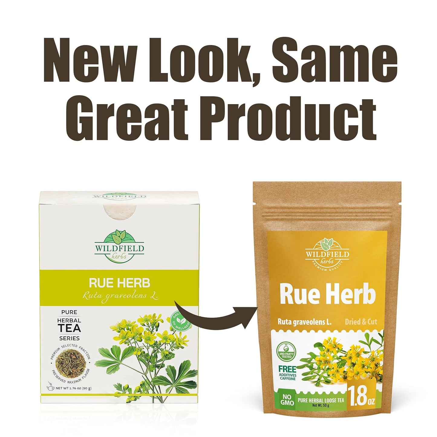 1.8 oz. Ruda Rue Herb Dried Rue Tea (Ruta Graveolens) - 50g Herbal Tea Rueda Seca Ruda Seca