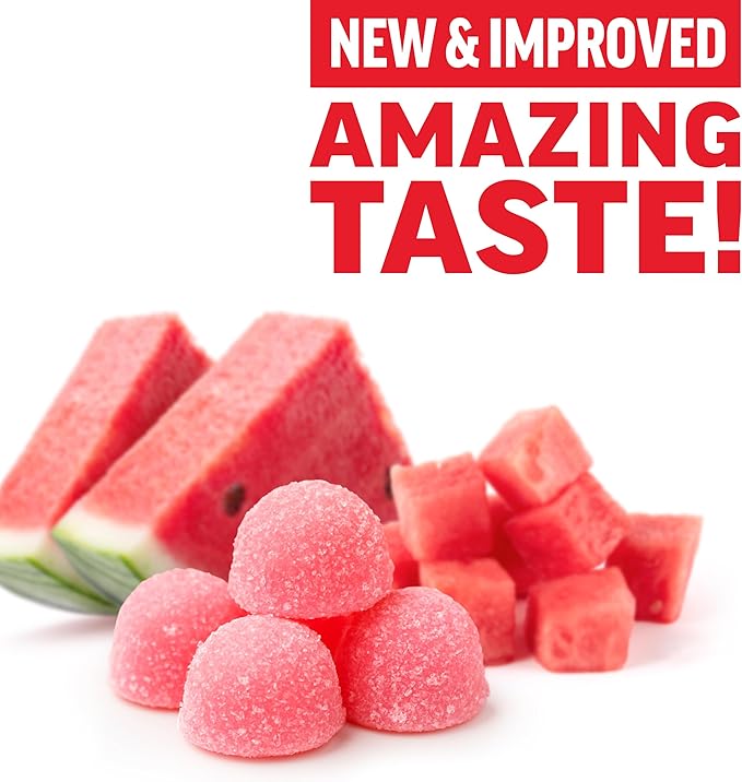 Force Factor Creatine Monohydrate Gummies, 5g Dose for Men & Women to Support Muscle, Strength, Recovery, Cognitive Health & Memory, Watermelon, 150 Gummies