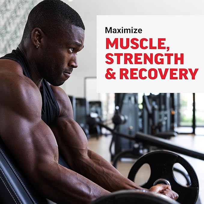 Force Factor Creatine Monohydrate Gummies, 5g Dose for Men & Women to Support Muscle, Strength, Recovery, Cognitive Health & Memory, Blue Raspberry, 150 Gummies