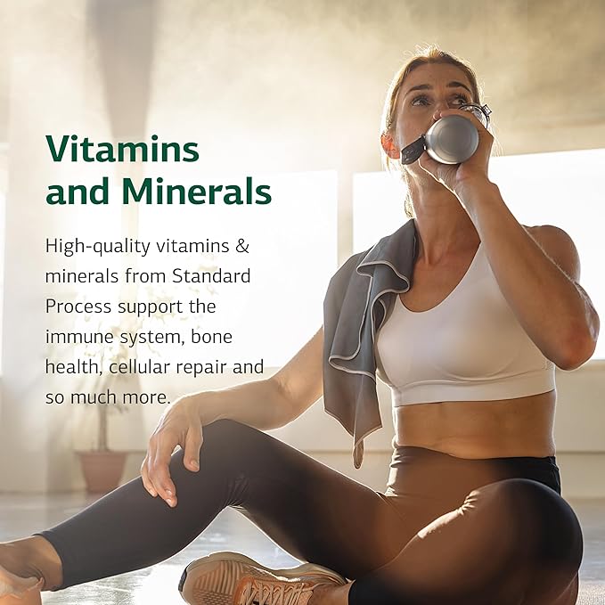 Standard Process C Synergy - Supplement to Support Connective Tissue Health - Whole Food-Based Supplement to Aid Immune Health - Connective Tissue Support with Vitamin C & Buckwheat Flour - 90 Tablets