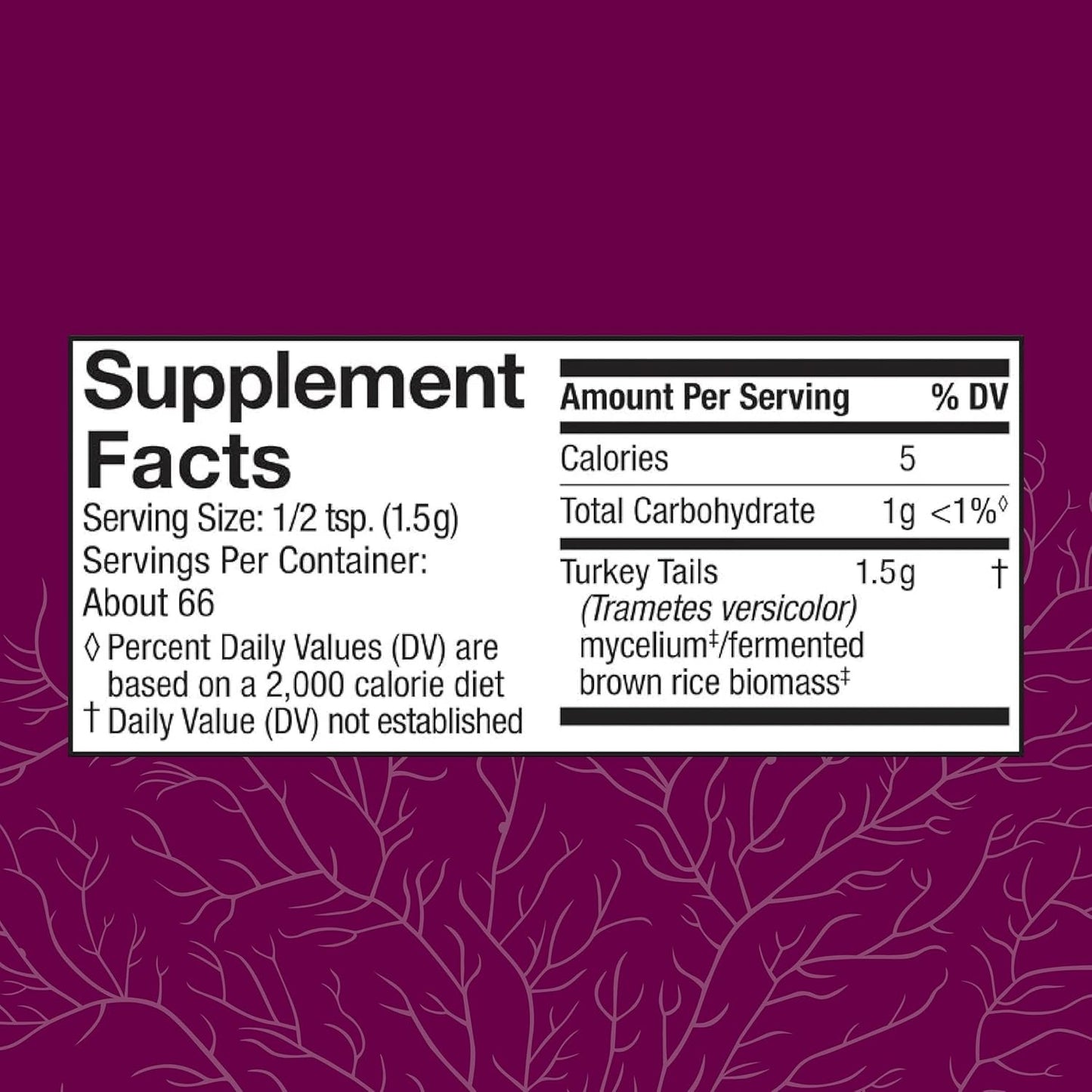 Host Defense Turkey Tail Mushroom Powder - Digestive Health & Immune Response Support Supplement - Mushroom Supplement for Gastrointestinal & Gut Microbiome Support - 3.5 oz (66 Servings)*