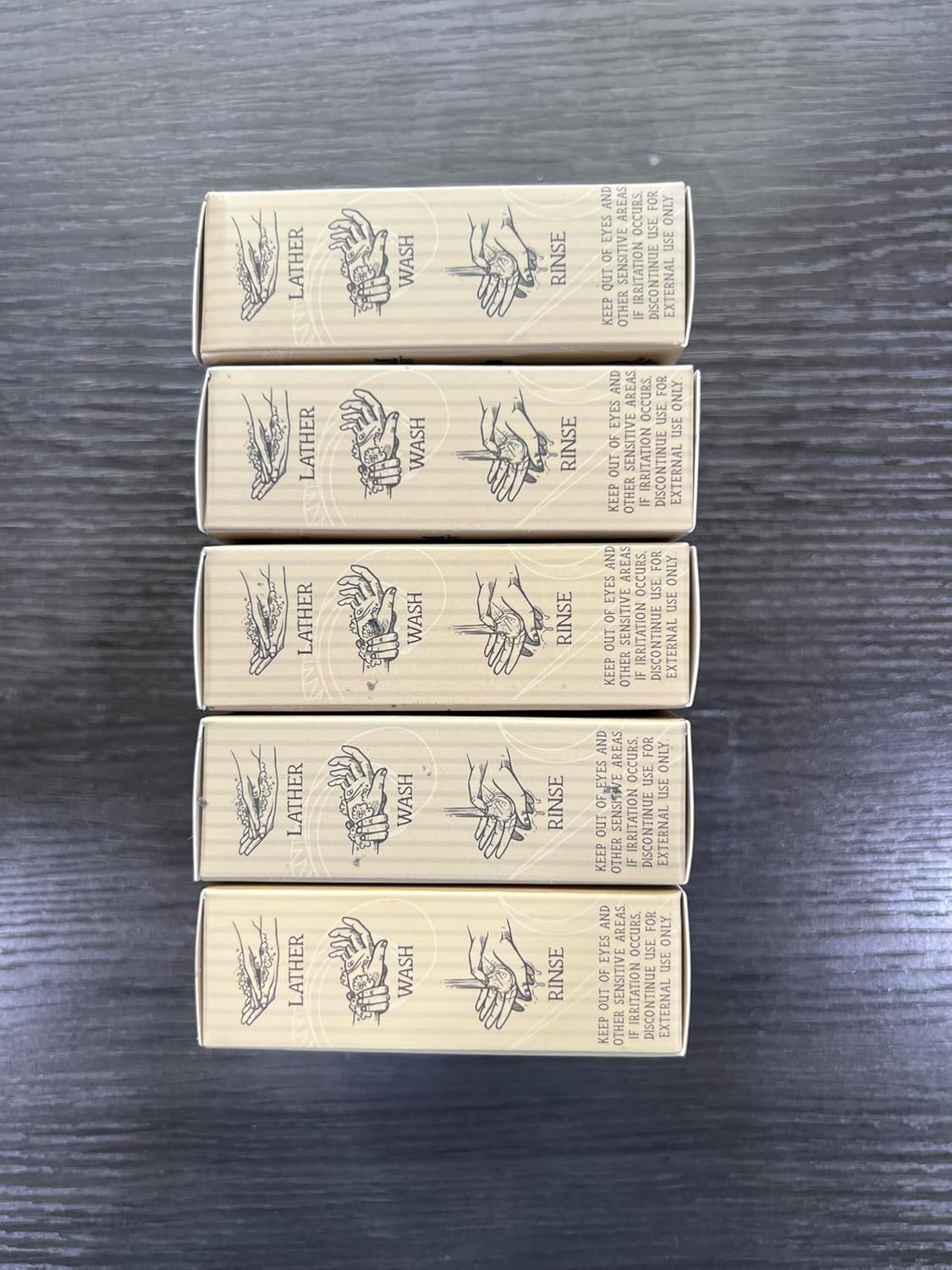 Varina Organic Charcoal Variety Bar Soap - Gentle Cleansing for Sensitive Skin, Herbal and Mint - 5 Pack