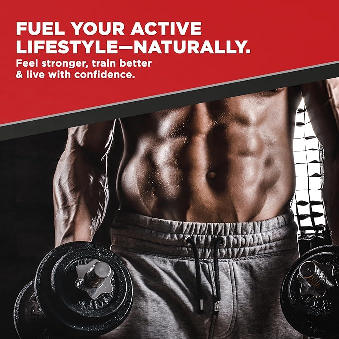 Leading Edge Health Testosil - Testosterone Supplement for Men – 120 Testosterone Booster Capsules with Ashwagandha (KSM 66), & Fenugreek – for Energy, Muscle Health & Vitality Support