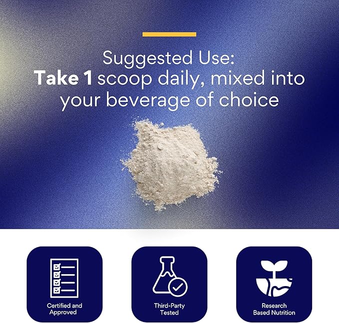 Research Verified® Collagen Powder - Hydrolyzed Marine Collagen Peptides - Unflavored - Skin Hydration and Elasticity, Muscle Recovery, Non GMO - 30 Scoops Per Container - 1 Month Supply