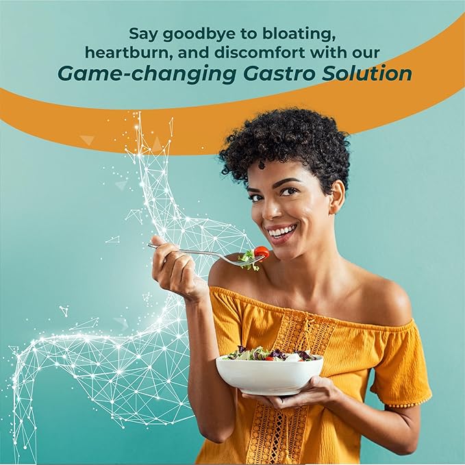 PUREHEALTH RESEARCH Gastro Health Formula - Natural Alginate for Acid Reflux - DGL Supplement for Heartburn & Indigestion - With Artichoke, Rhodiola Rosea, Hyaluronic Acid, Quince & More - 90 Capsules