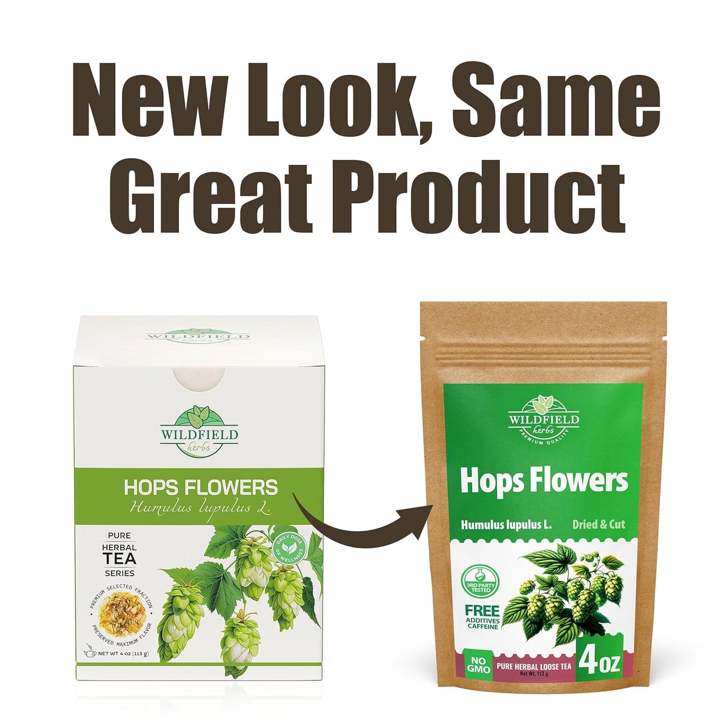 4 oz. Hops Herb Dried Tea Hops Flowers Herbal (Humulus Lupulus L.) - 113 Gramm Herb Tea Lupulo Entero
