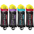 NewTrition® Extra Strength Energy Shots 1.7 fl oz - 250mg Caffeine with B Vitamins & Amino Acids, Sugar-Free Zero Calorie Vitamin Energy Drink for Focus & Endurance (Pack of 24, 4 Flavors - Mixed 1)