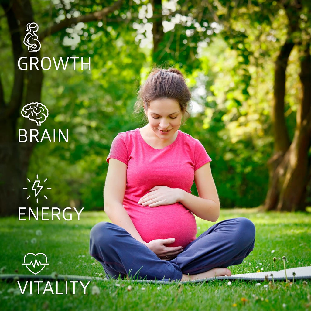 Centurion Labs Bump Mini Complete Prenatal Vitamins for Women with Folate, Choline, Carbonyl Iron, Zinc, Vitamin D3 and Vitamin B12 for Fetal Development and Pregnancy Support, 30 Caps