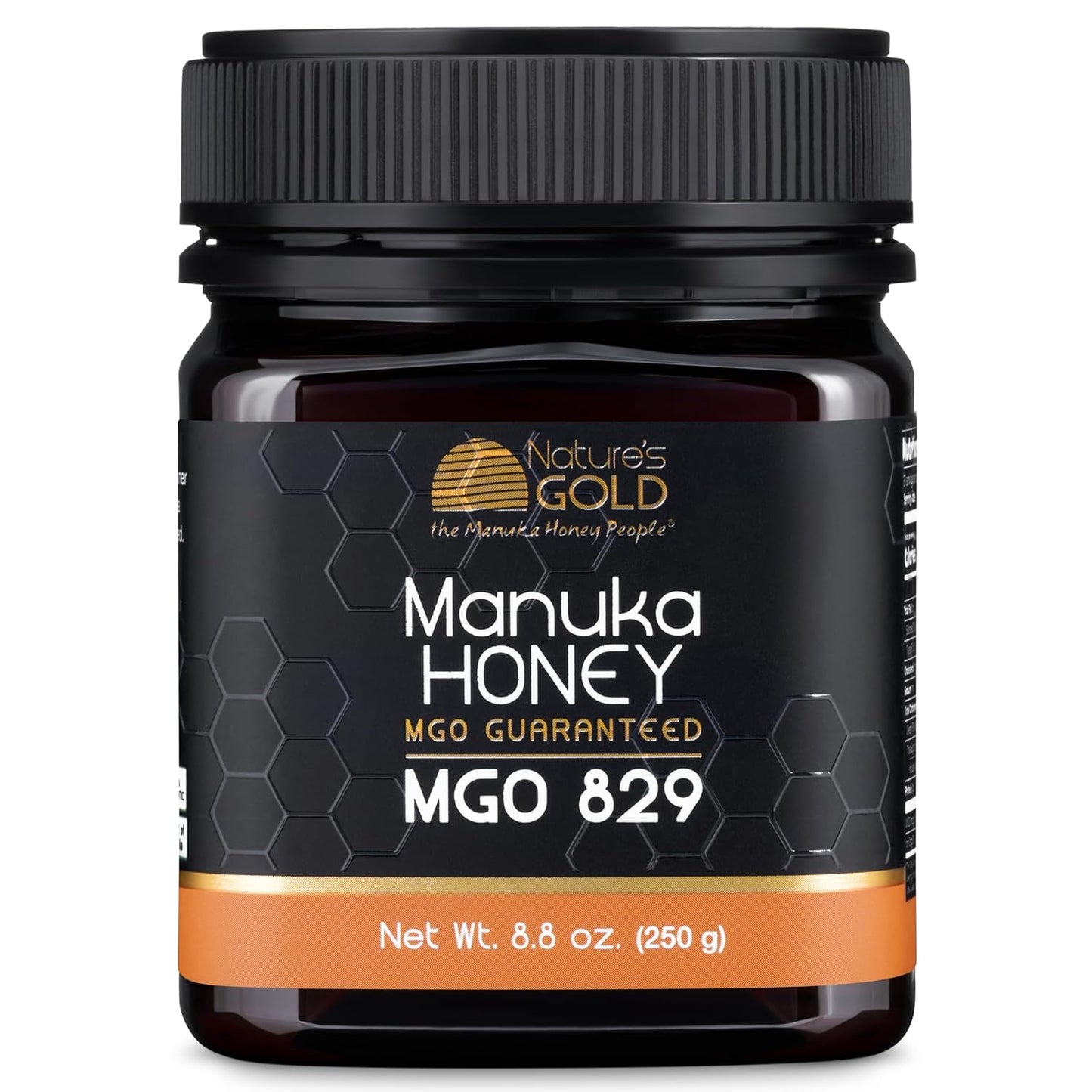 Nature’s Gold Raw Manuka Honey, MGO 829+ | Authentic MGO, Australian Honey, Non-GMO, 100% Pure Genuine Traceable from Hive to Home