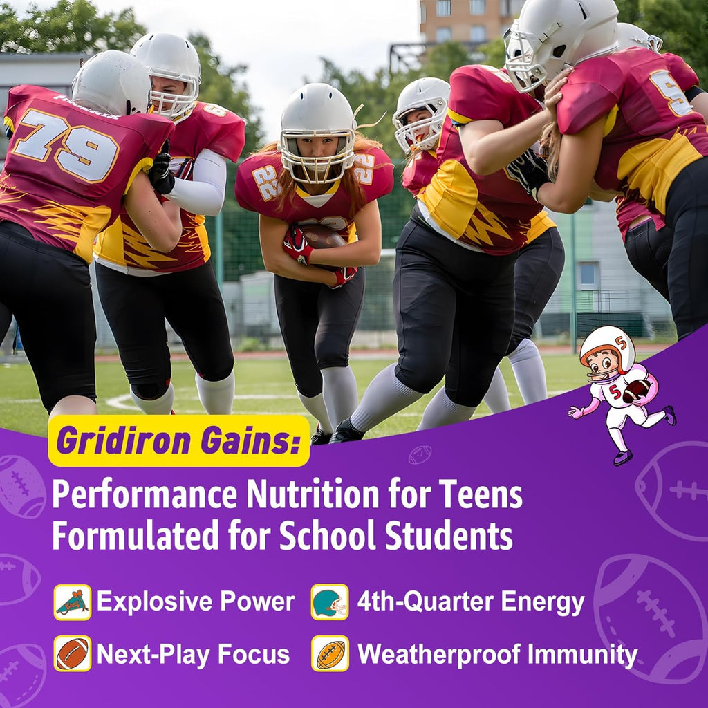 Multivitamin Filled Gummies for Teen Boys Girls 12-17, 18, 19, Kids 10+ Multivitamin with Omega 3, Calcium + Magnesium + Zinc, Multi-Minerals for Adolescent 10-19S Brain, Bone, Energy, Immune