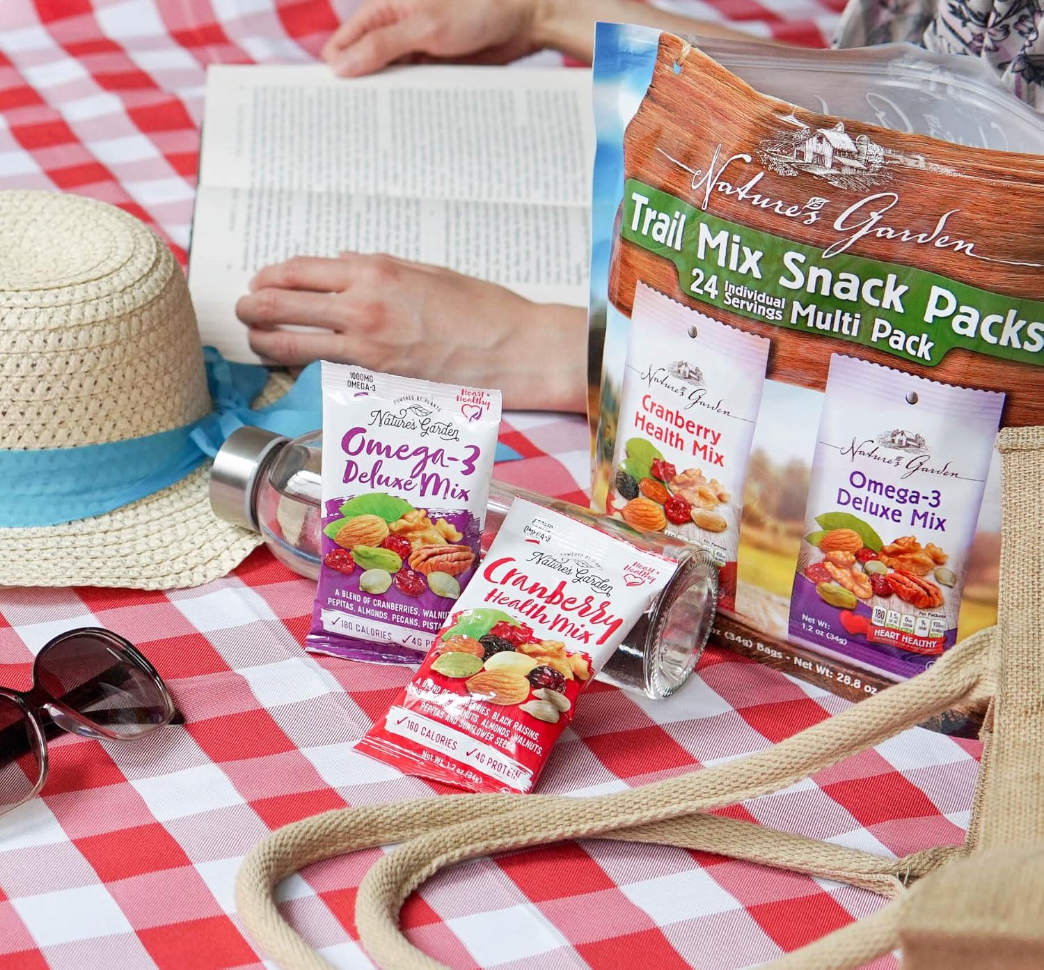 Nature's Garden Trail Mix Snack Pack - 28.8oz. (Pack of 3)