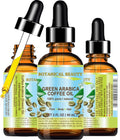Botanical Beauty GREEN ARABICA COFFEE OIL Brazilian 100% Pure Virgin Unrefined for Face, Skin, Hair, Lip, Nails. Anti - Aging Face Oil (2 Fl Oz)