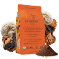 Lifeboost Cognition Decaf Mushroom Coffee - Low Acid Decaf Medium Organic Coffee with Lions Mane & Chaga Mushrooms - Increase Energy, Boost Focus & Immune Support - 12 oz Bag - Ground