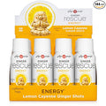 Ginger Rescue Shots by The Ginger People – Energy Boosting, Caffeine Free Energy, Digestive Heath, Lemon Cayenne Flavor, 2 Fl Oz (Pack of 144)