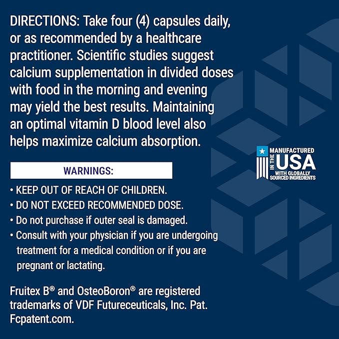 Life Extension Bone Restore Calcium Supplement, Vitamin D3, Magnesium, Boron, zinc, Manganese, Silicon, Helps Maintain Healthy Bone Density, Gluten-Free, Non-GMO, 120 Capsules
