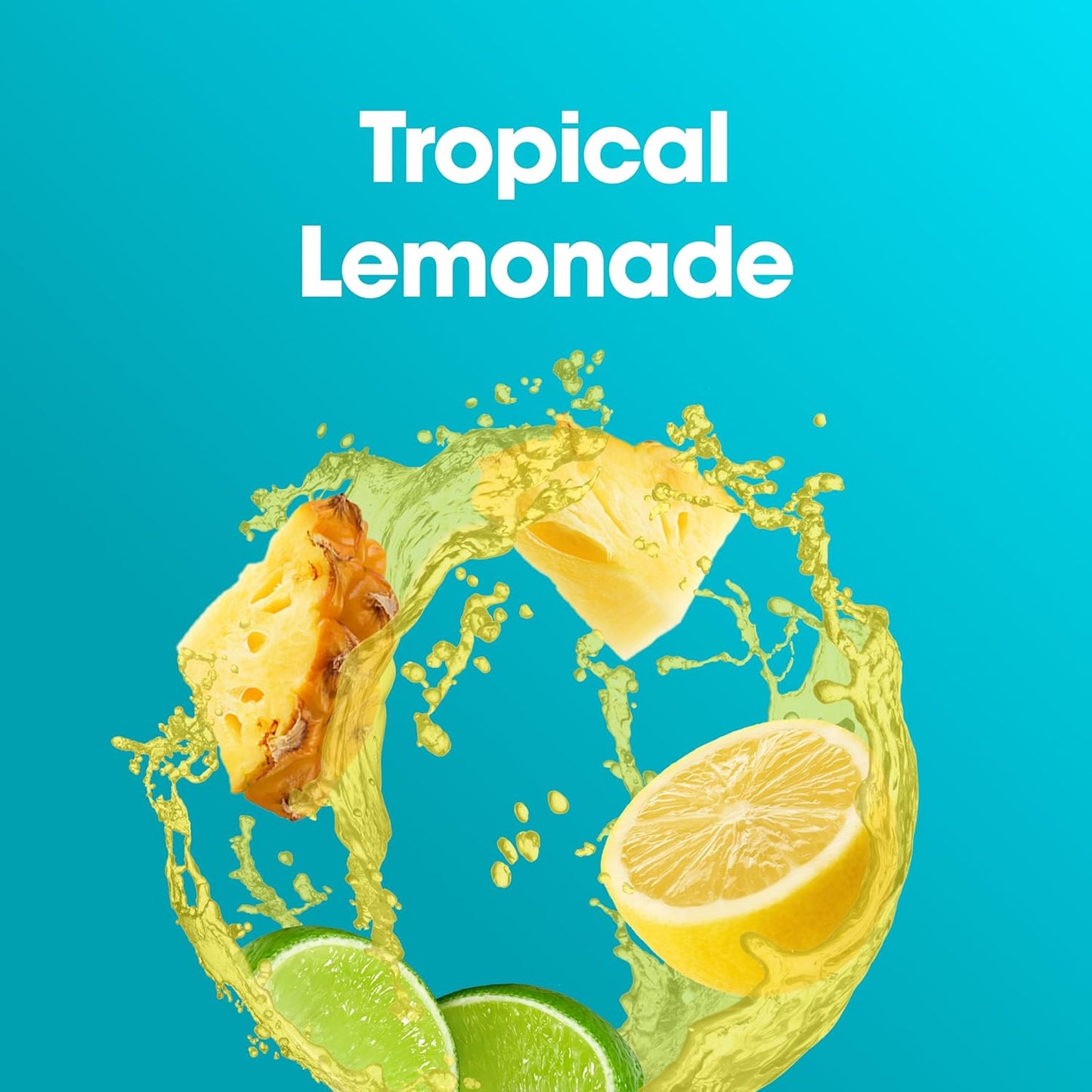 Optimum Nutrition Amino Energy Powder Plus Focus, with BCAA, Electrolytes, and Caffeine, Tropical Lemonade, 30 Servings (Packaging May Vary)