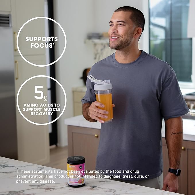 Optimum Nutrition New Flavor Amino Energy - Pre Workout with Green Tea, BCAA, Amino Acids, Keto Friendly, Green Coffee Extract, Energy Powder - Tropical Sunrise, 65 Servings (Packaging May Vary)