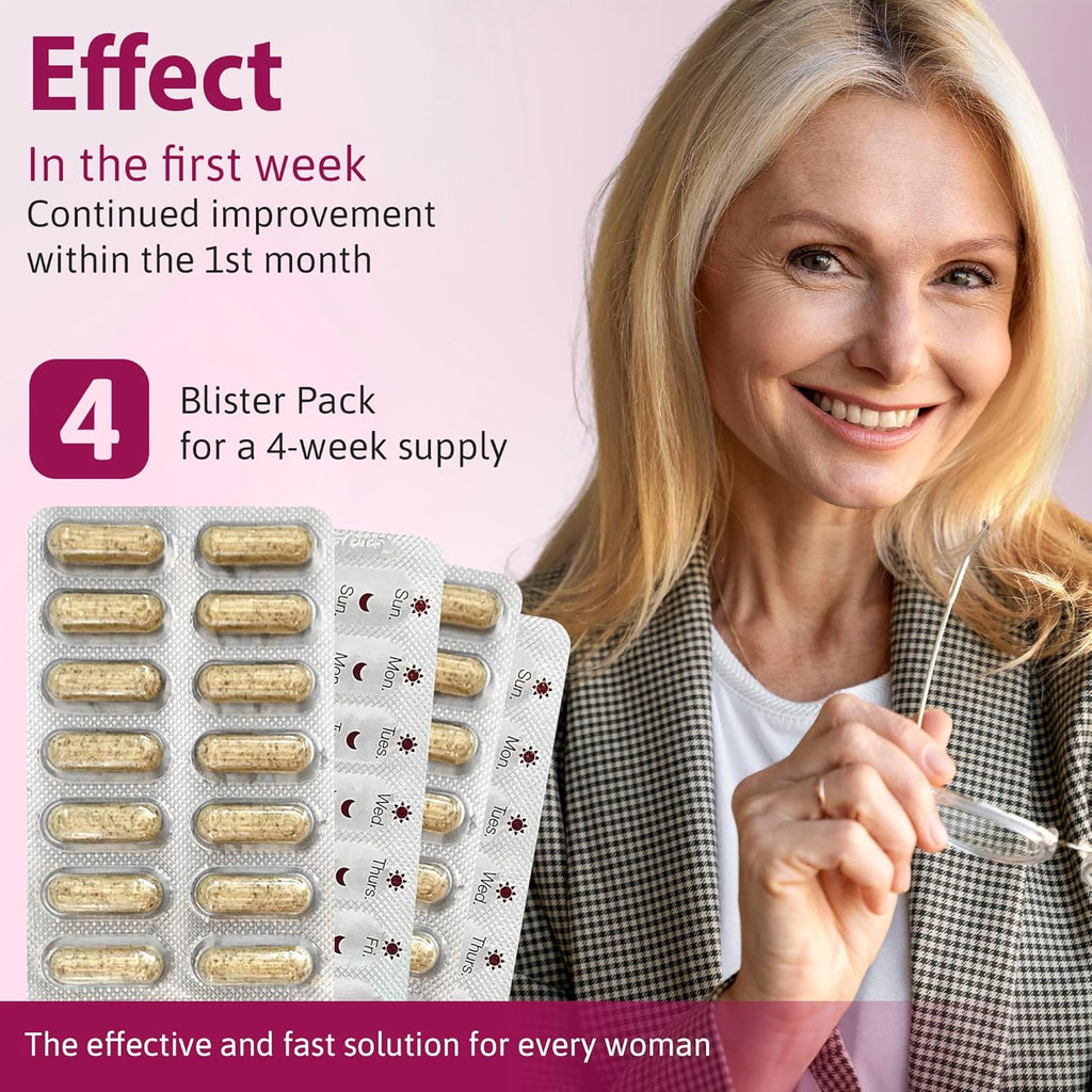 Femarelle® Recharge – Menopause Supplement for Women - Clinically Proven Menopause Relief - Hot Flashes, Night Sweats, Sleep & Libido Support Within 1st Month, Gluten-Free, GMO-Free & Hormone Free