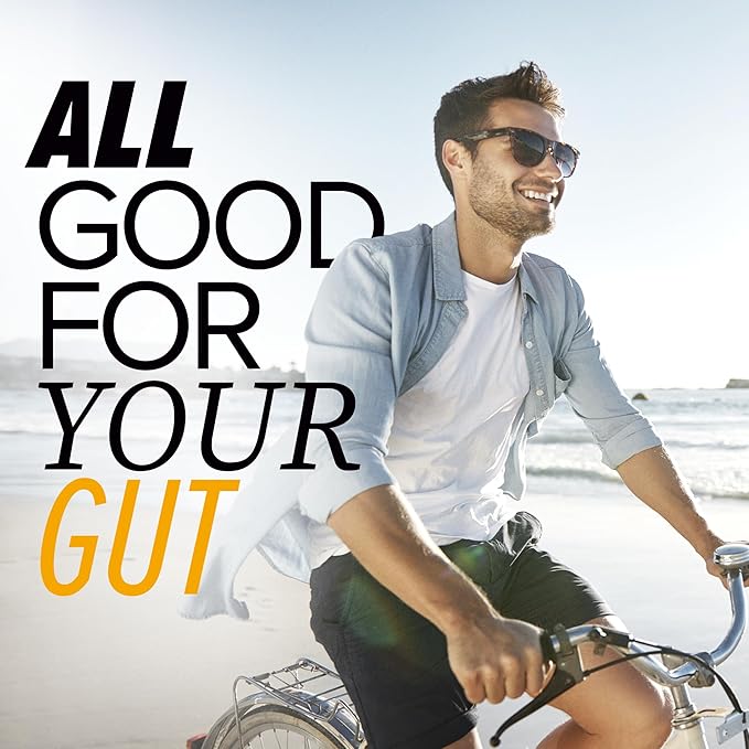 Essential Nutrition - Collagen Gut - Collagen Peptides Powder - Gut health supplement Immunity - Prebiotic Fiber, Turmeric Extract, FODMAP Friendly, Sugar-Free - Orange & Blueberry- 15oz (20 Servings)