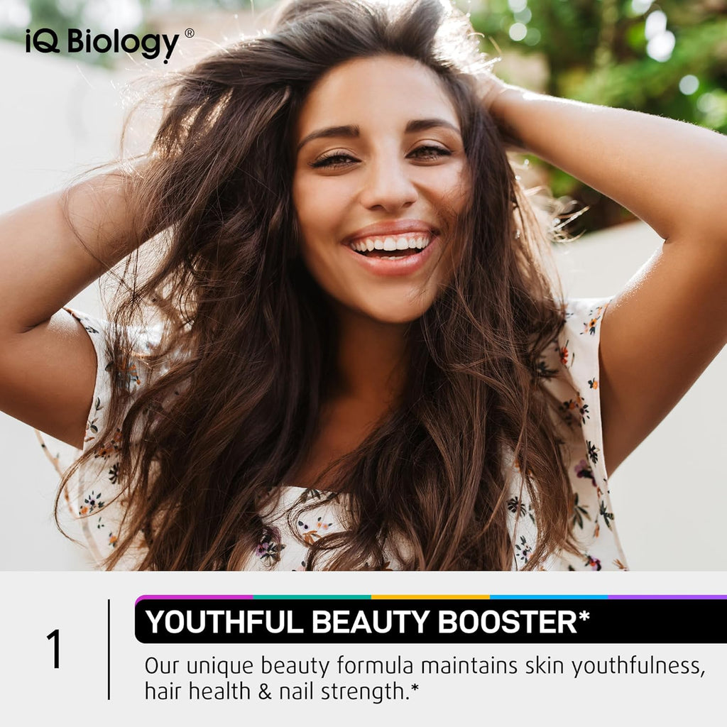 Biotin Collagen Keratin Neem Supplement - Hair Growth Vitamins for Women & Men - 10000mcg Biotin with Hyaluronic Acid & B Complex - Healthy Hair Loss Support - Skin and Nails Care - 60 Capsules